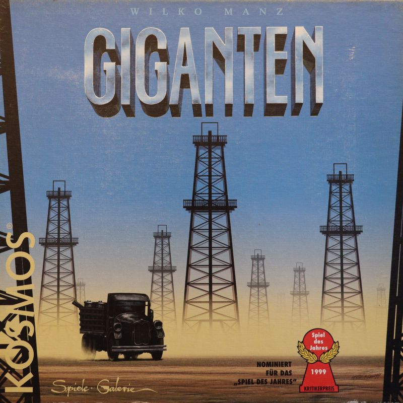 Giganten Cover des Brettspiels 'Giganten'